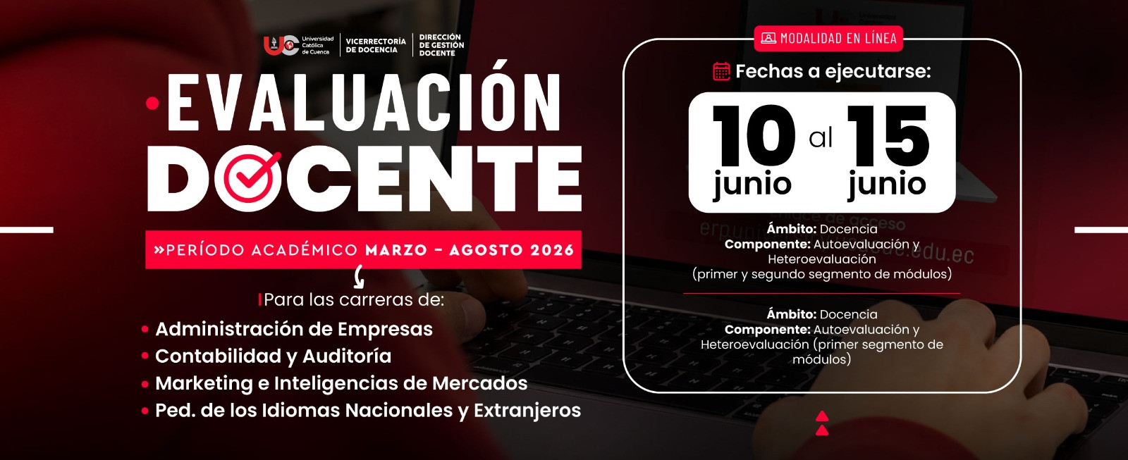 Evaluación Docente marzo agosto 2026